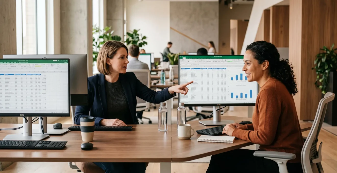 Équipe marketing enrichissant des fiches produits dans un logiciel PIM pour une stratégie omnicanale